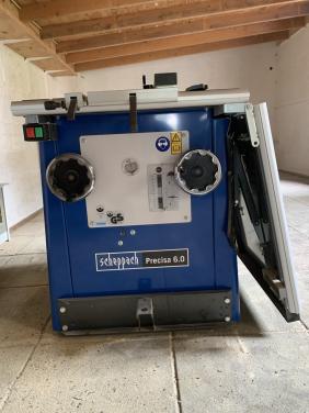 Cirkel zaagmachine Scheppach Precisa 6.0  230Volt