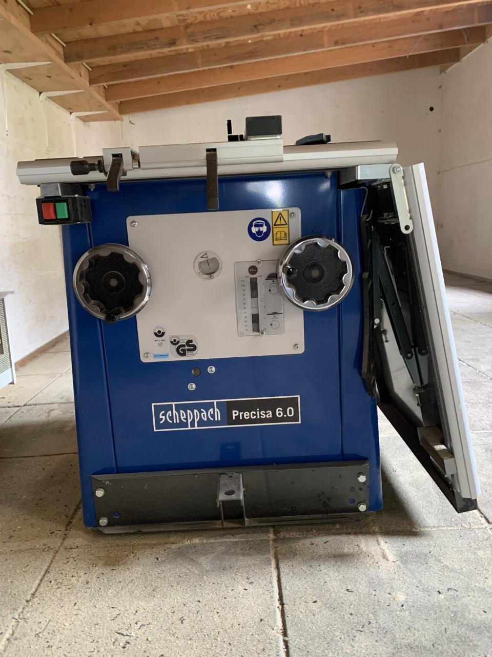 Cirkel zaagmachine Scheppach Precisa 6.0  230Volt