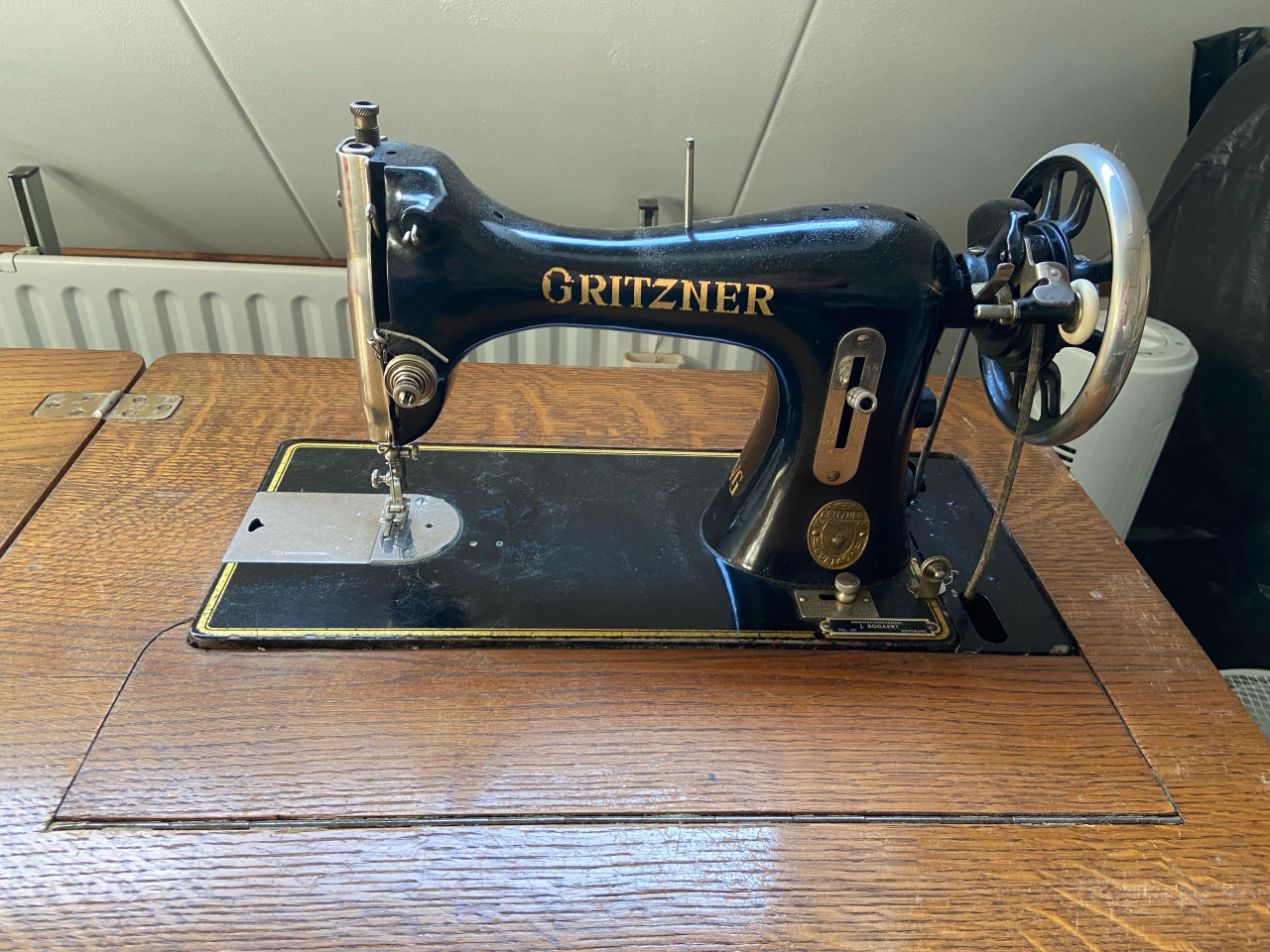 Te koop Gritzner trapnaaimachine