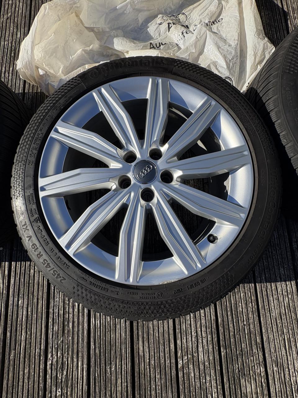 Originele Audi velgen met Conti Winter Contact banden