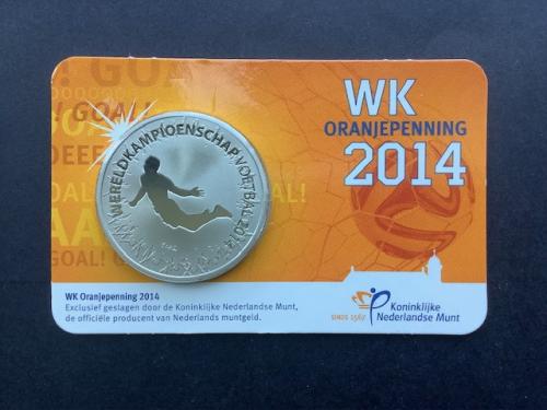 Coincard WK Oranjepenning 2014.
