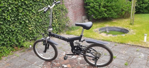 Vouwfiets 16inch, 6 versnelling Shimano, Merk ACXA zwart