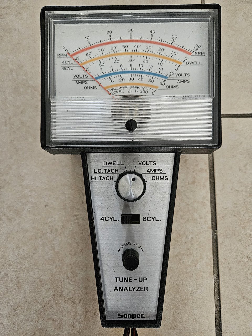 Optilux compressiemeter en Sanpet tune-up analyzer