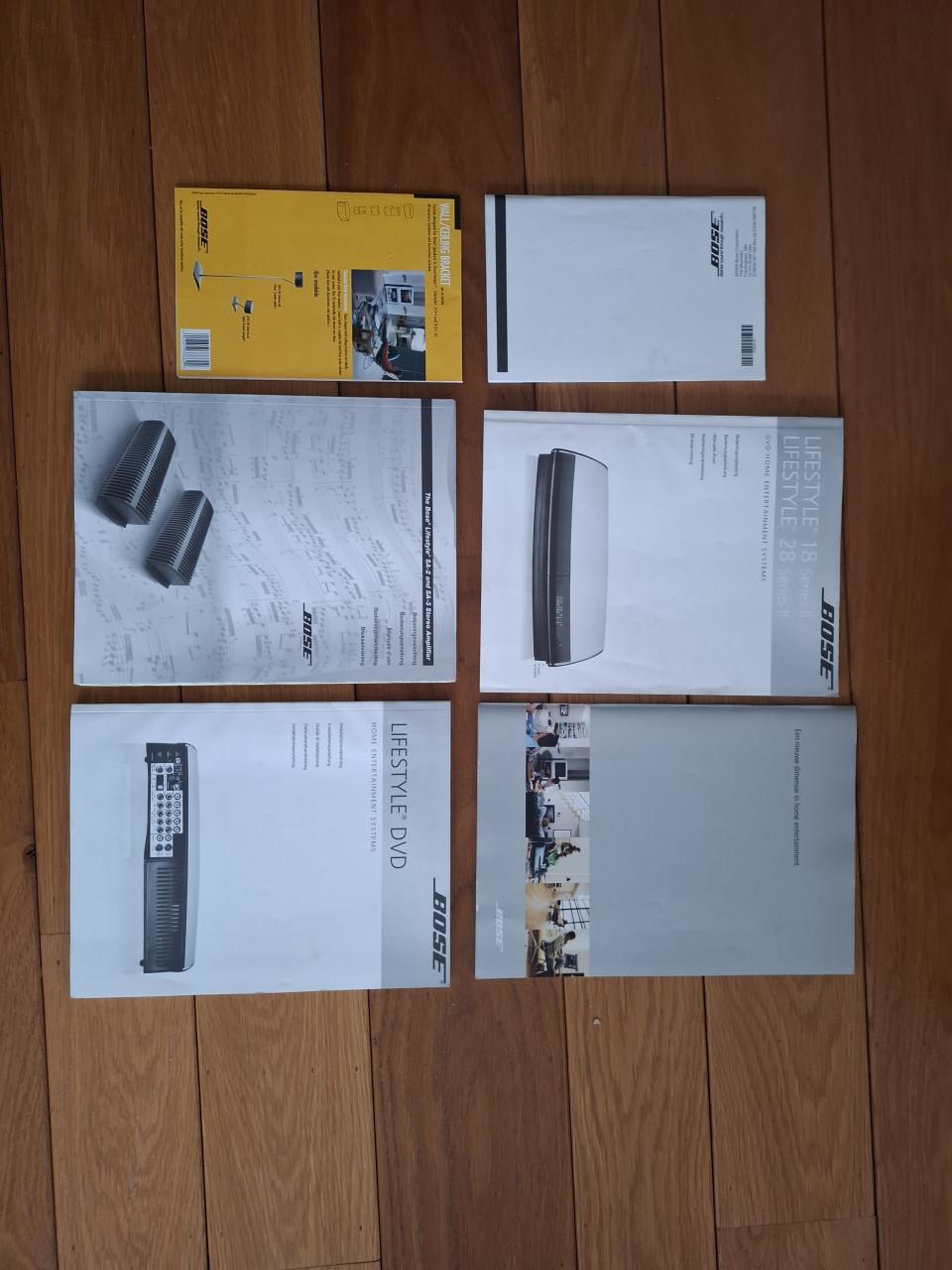 Luxe Bose sound system met dvd speler