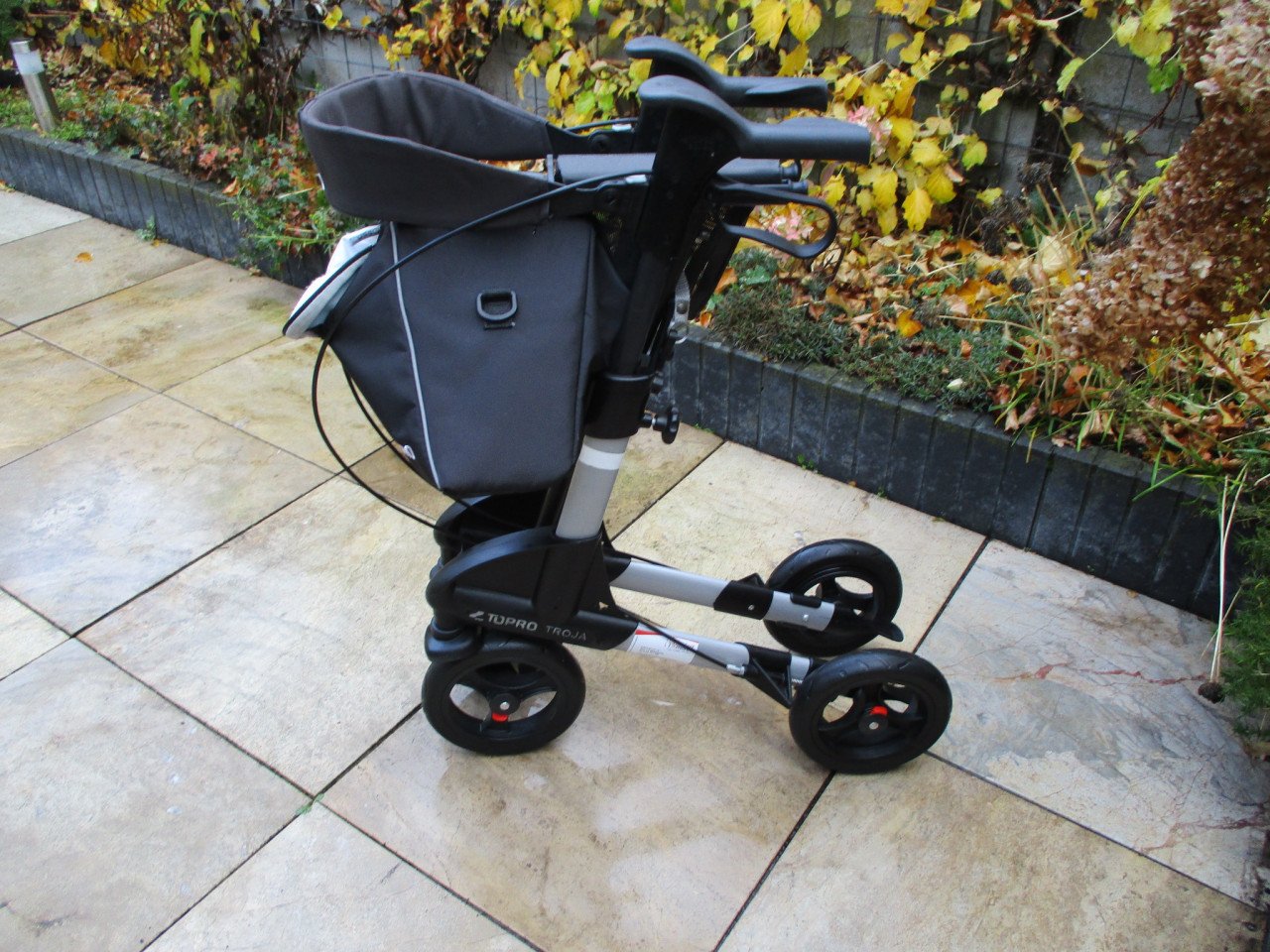 Zgan Topro Troja 2G opvouwbare lichtgewicht rollator met ...