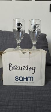 6 Brewdog Bierglazen