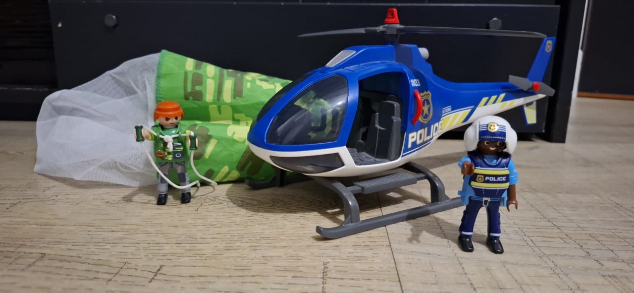 Playmobile politiebureau + uitbreidingset
