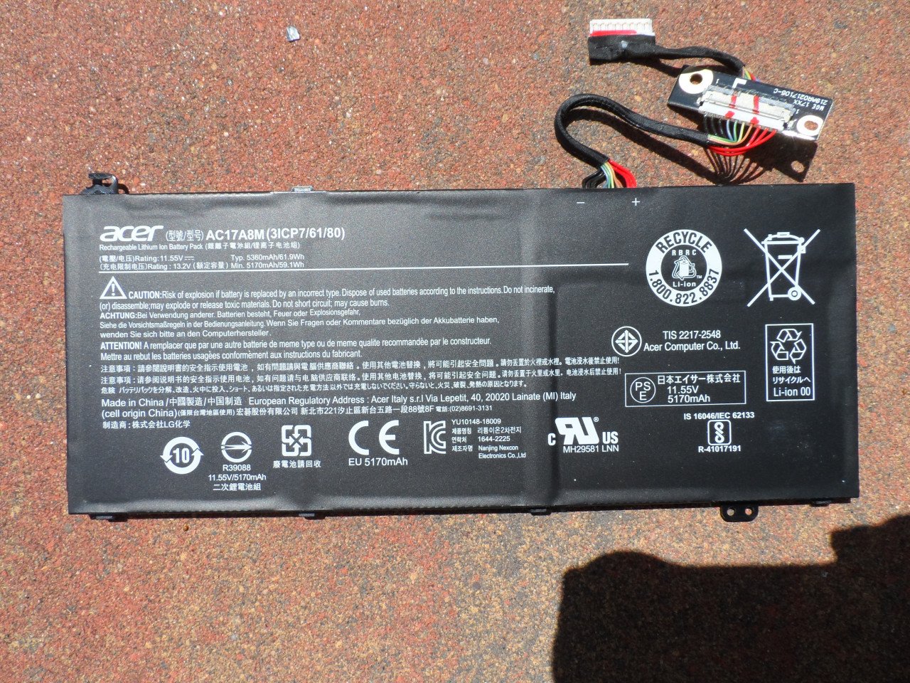 In 1 koopje € 4,- Baterijen Laptop diverse soorten