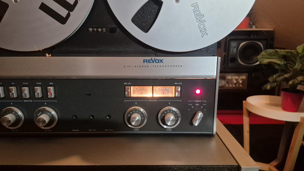 Revox a77 mk4, 2-spoor, volledige revisie!