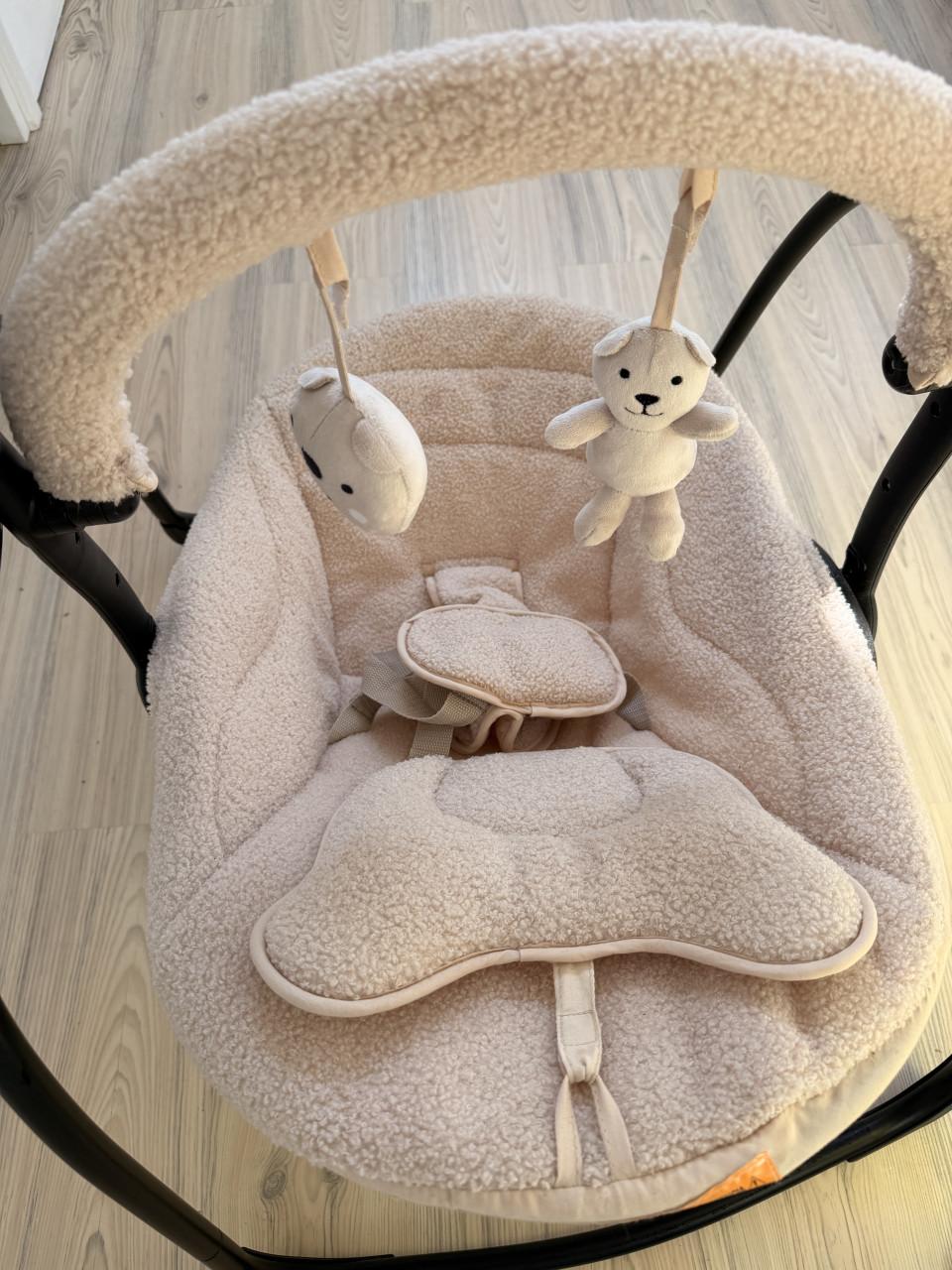 Elektrische wipstoel teddy beige