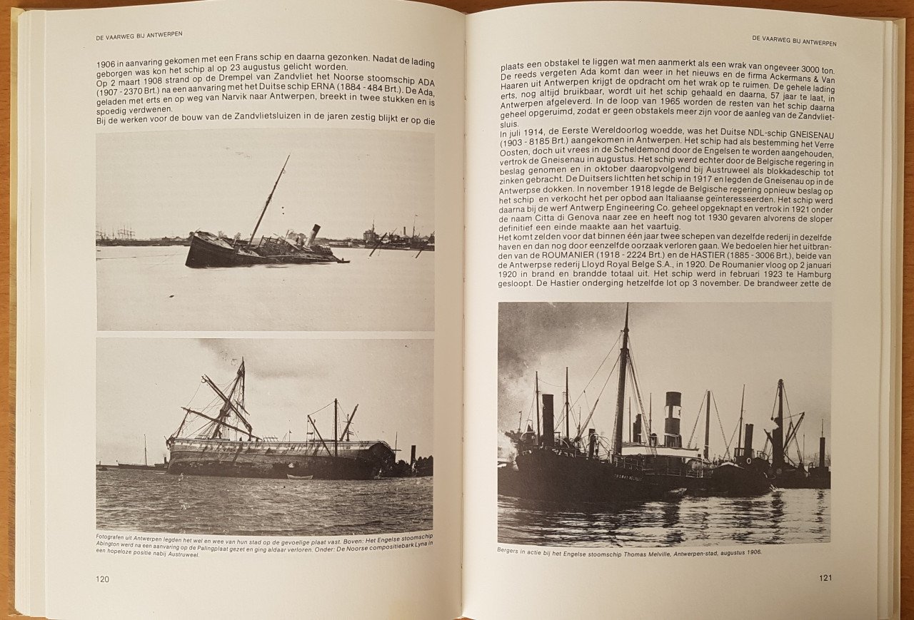 DE WESTERSCHELDE BIJ STORM EN MIST - C Heijkoop - 1983