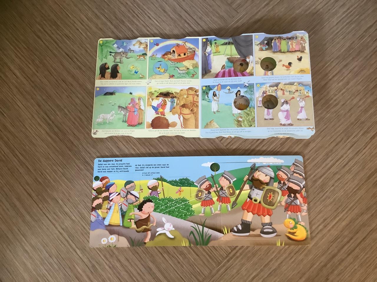 Bijbels Draaiboek + Bijbelverhalen een Luikjesboek - Peuterboeken