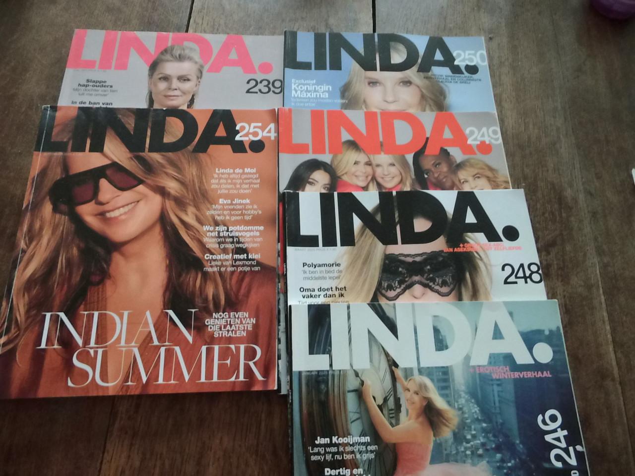 Glossy tijdschriften "Linda"