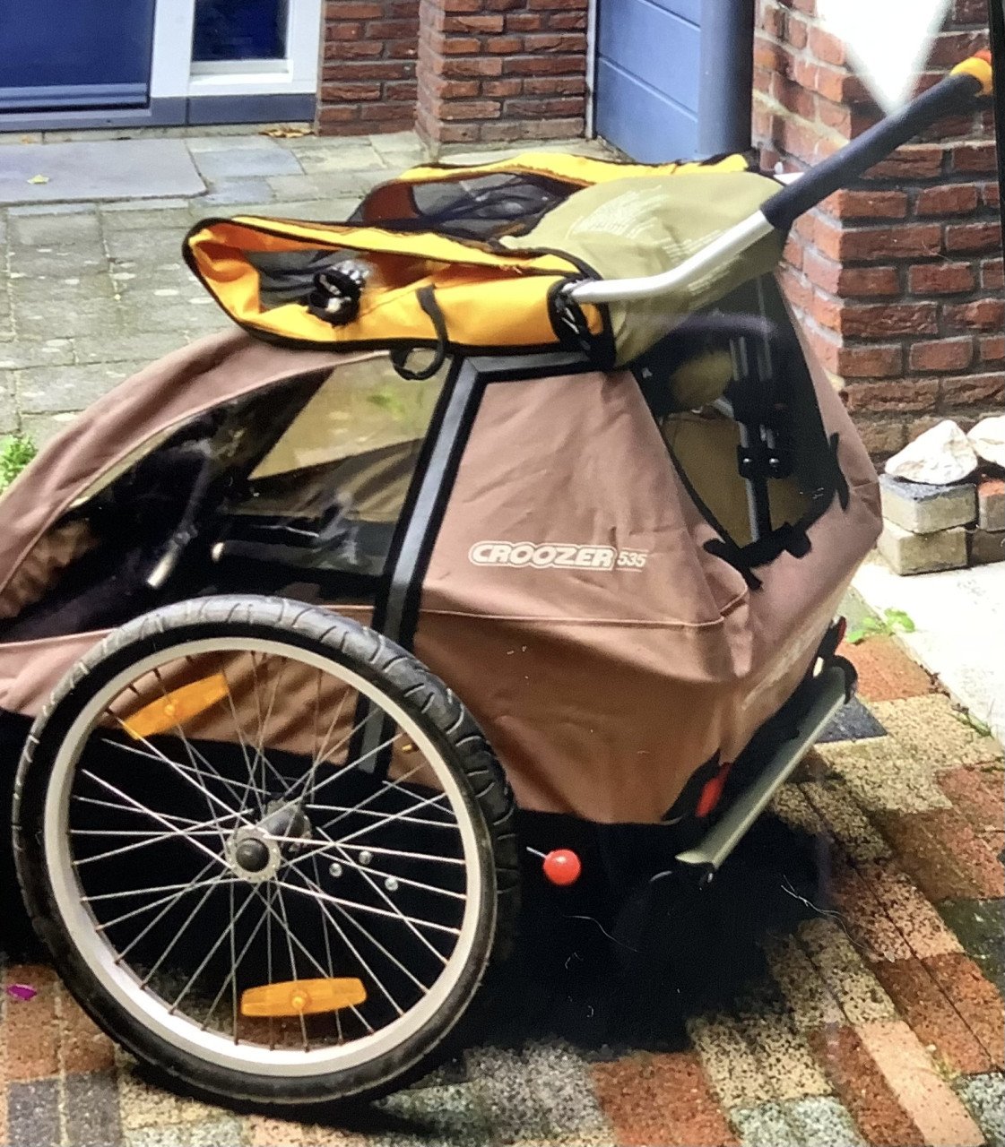 Fietskar voor honden