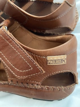 Leren sandalen heren