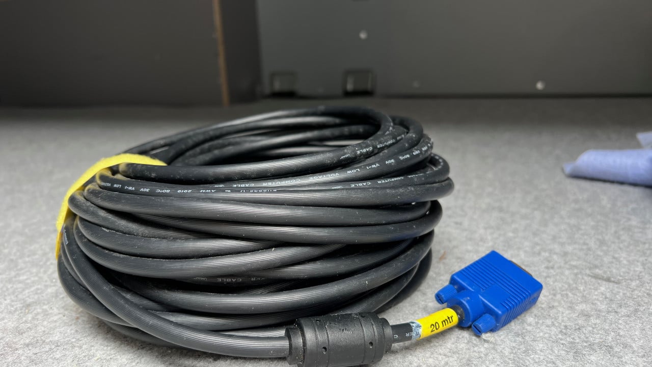VGA kabel 20 meter male-male