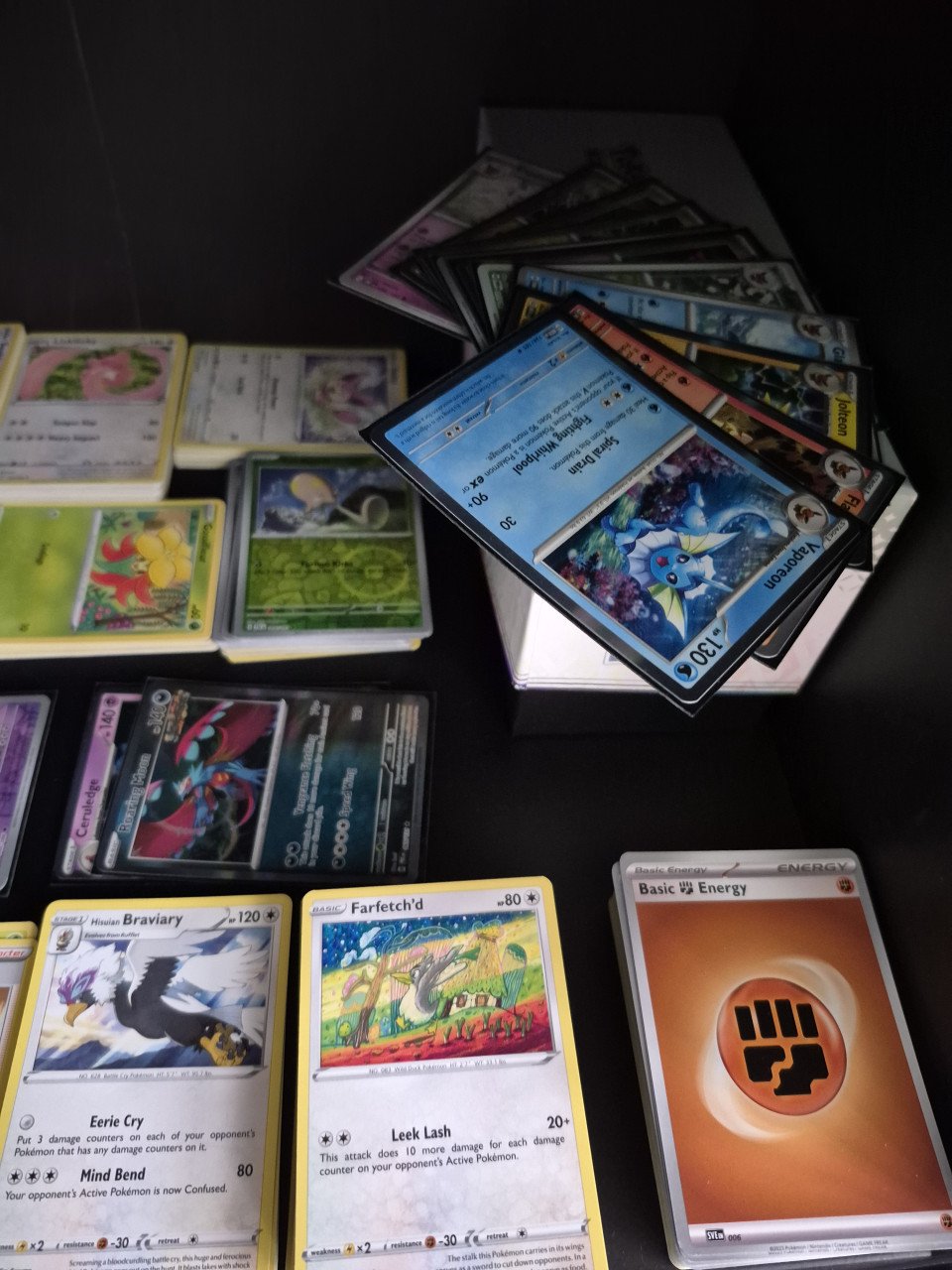 Pokémon TCG kaarten verzameling