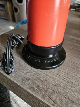 Leuke antieke Paterson darkroom safelight dokalamp....