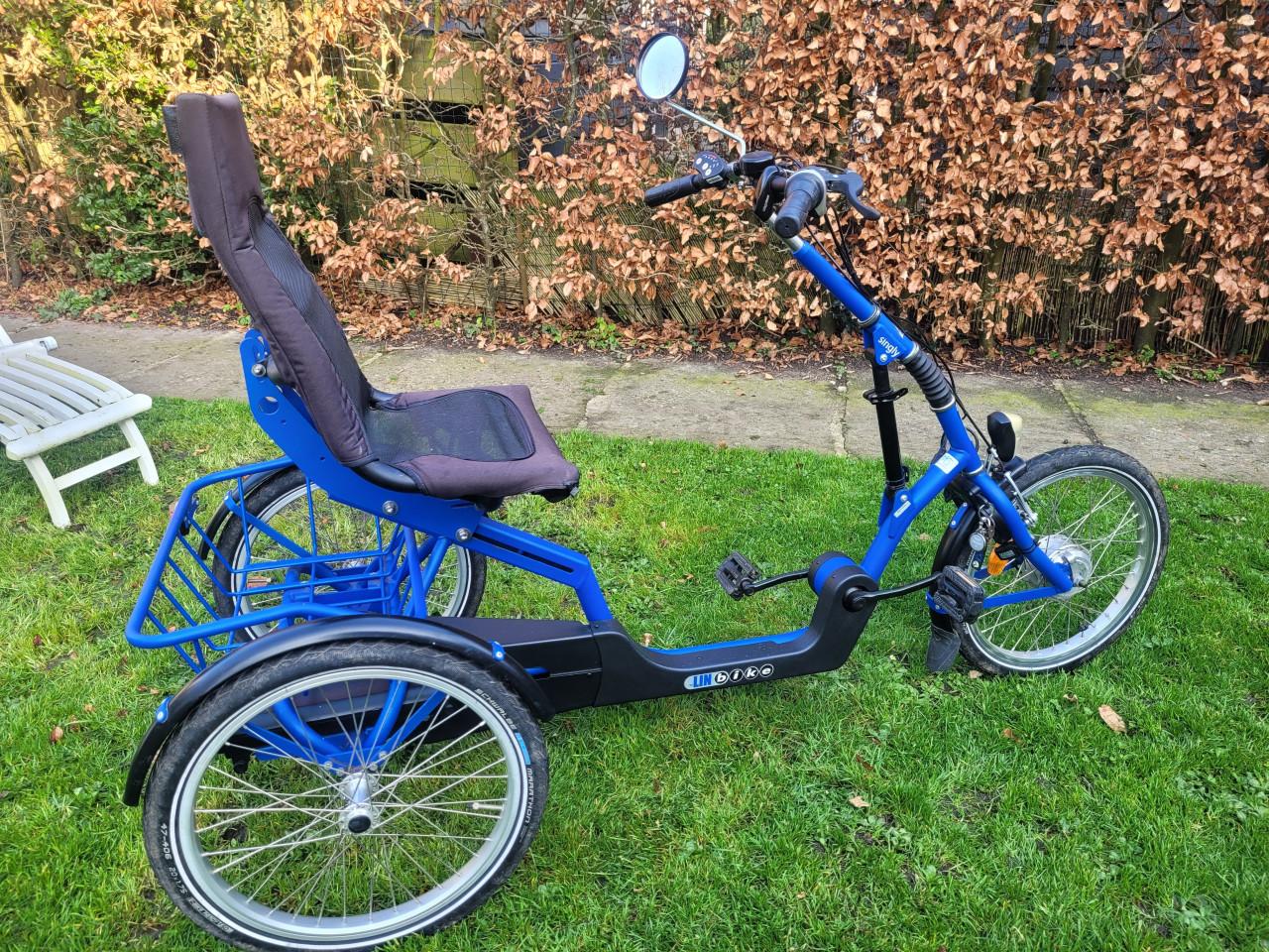 Driewieler elektrische fiets Lintech Singly