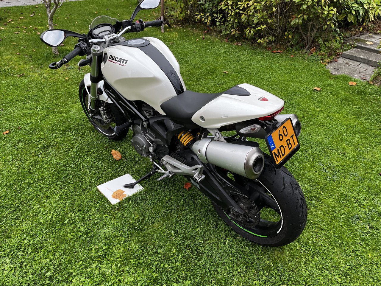 Ducati Monster 696+, 01-05-25 beurt gehad