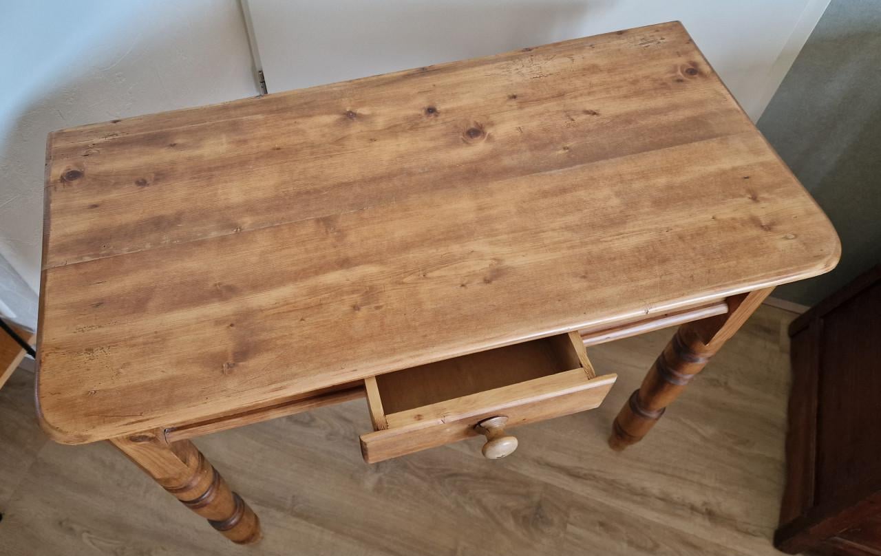 Grenen Side table/Theetafeltje (GEREVISEERD)