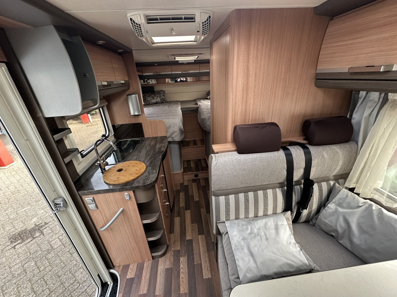 Knaus R16 Sky Ti 2013 op Ducato basis, jaar APK, beurt, 3mnd gar., Carplay