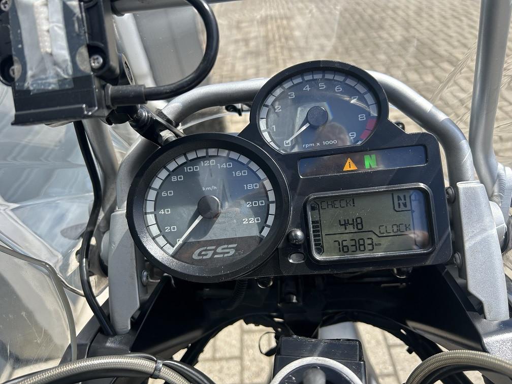 BMW R1200GS uit 2009 met 73dkm, vario-kofferset, ABS/ESA/RDC etc €5850,-