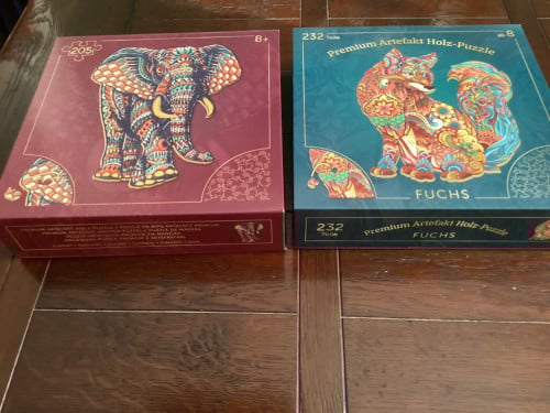 Houten puzzels