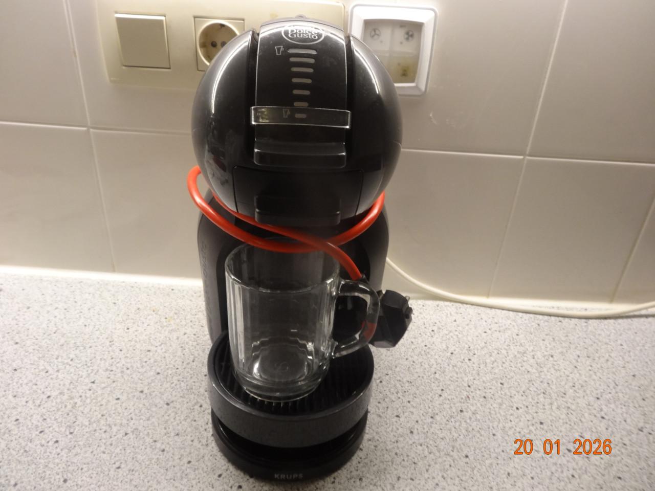 Perfect werkrnd krups Nescafe Dolce Gusto coffee apparaat