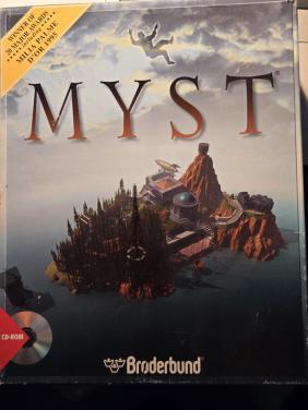 Klassieke puzzel- en exploratiespel Myst.1993