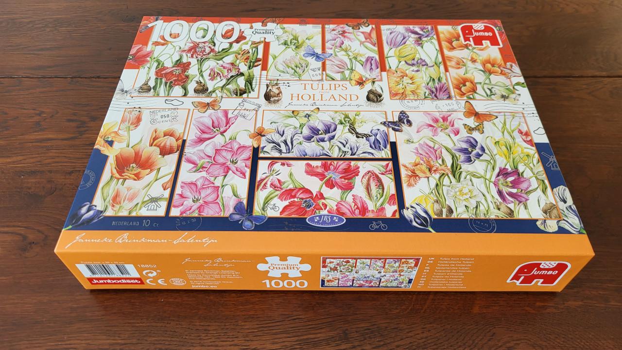 Jumbo puzzel tulpen "Tulips from Holland" door Janneke Brinkman