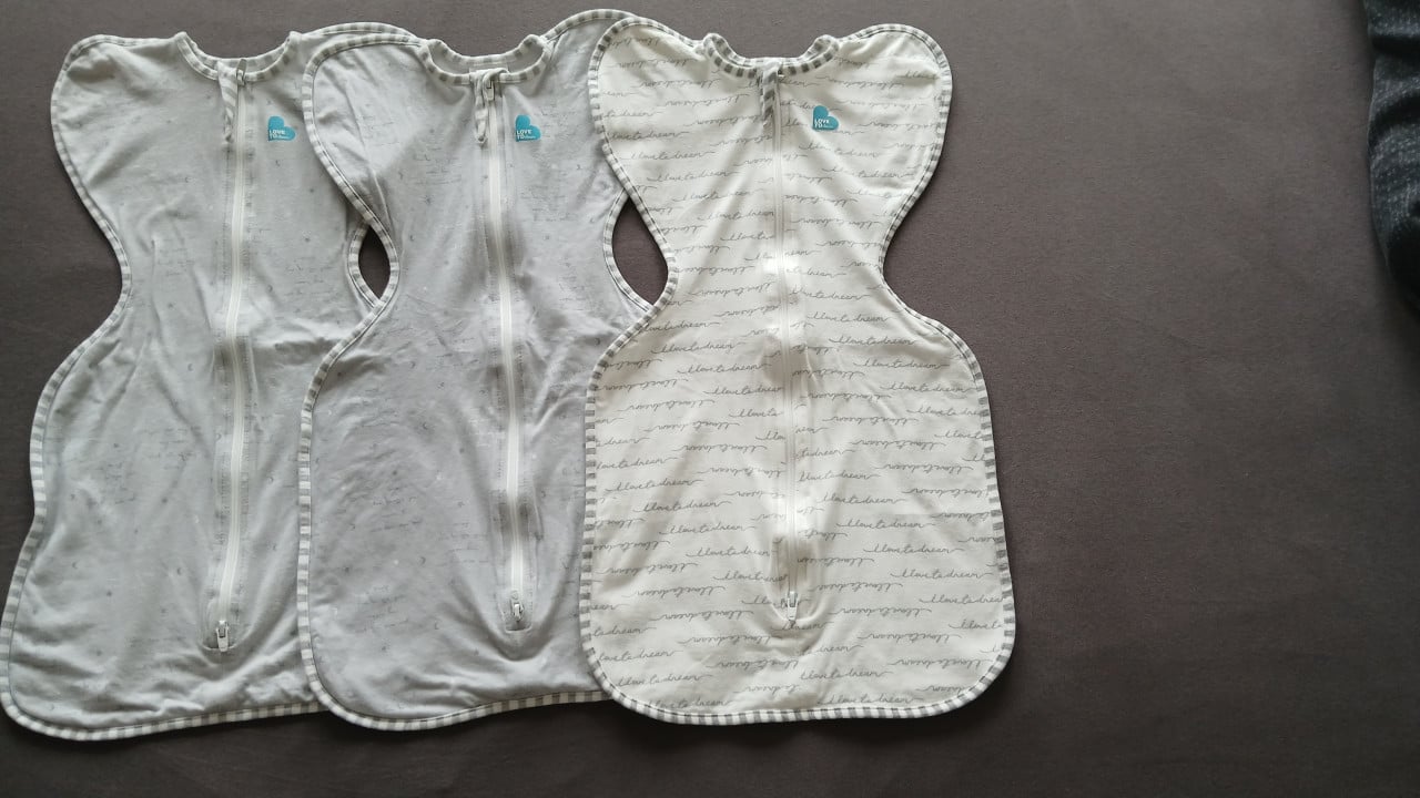 Inbaker slaapzakje SWADDLE UP (love to dream)