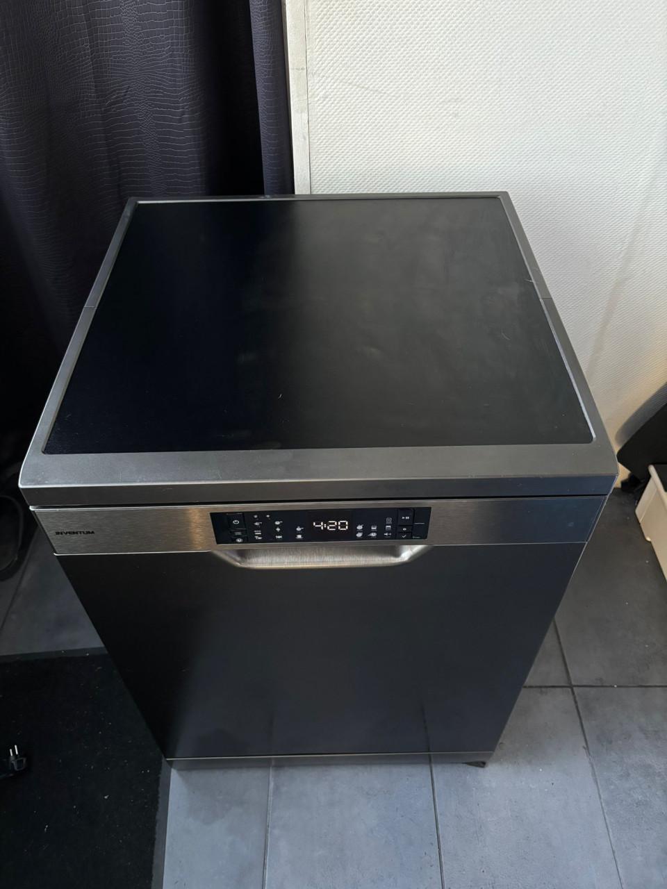 Inventum VVW6040AB Vrijstaande Vaatwasser - Zwart/Rvs