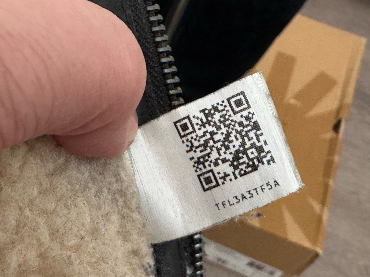 Zwarte vachtlaarzen van UGG in maat 42
