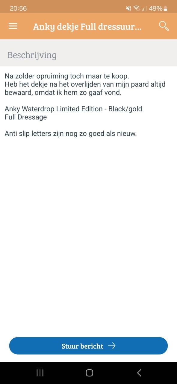 Anky pad dekje nieuw