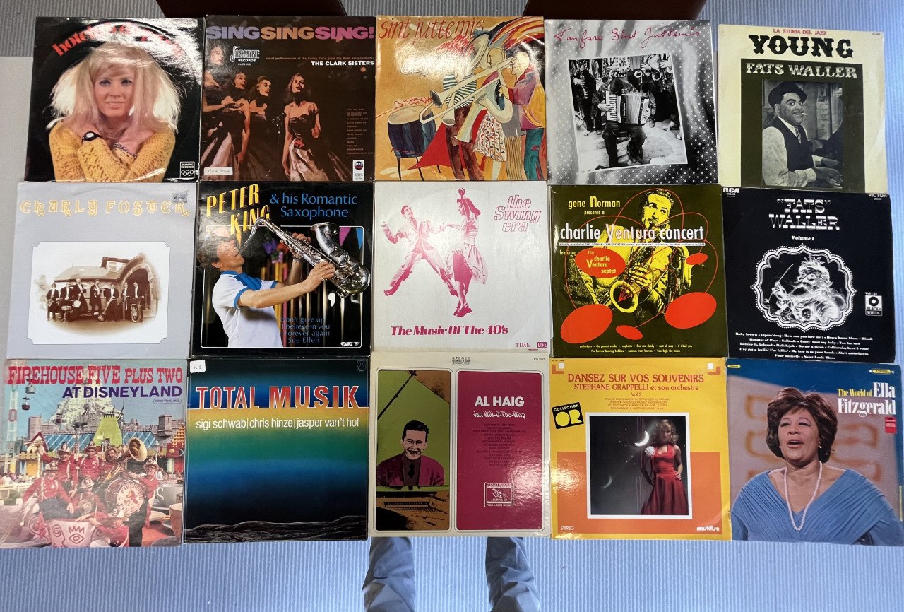 Jazz platen lp’s grammofoonplaten WIJ STOPPEN ERMEE