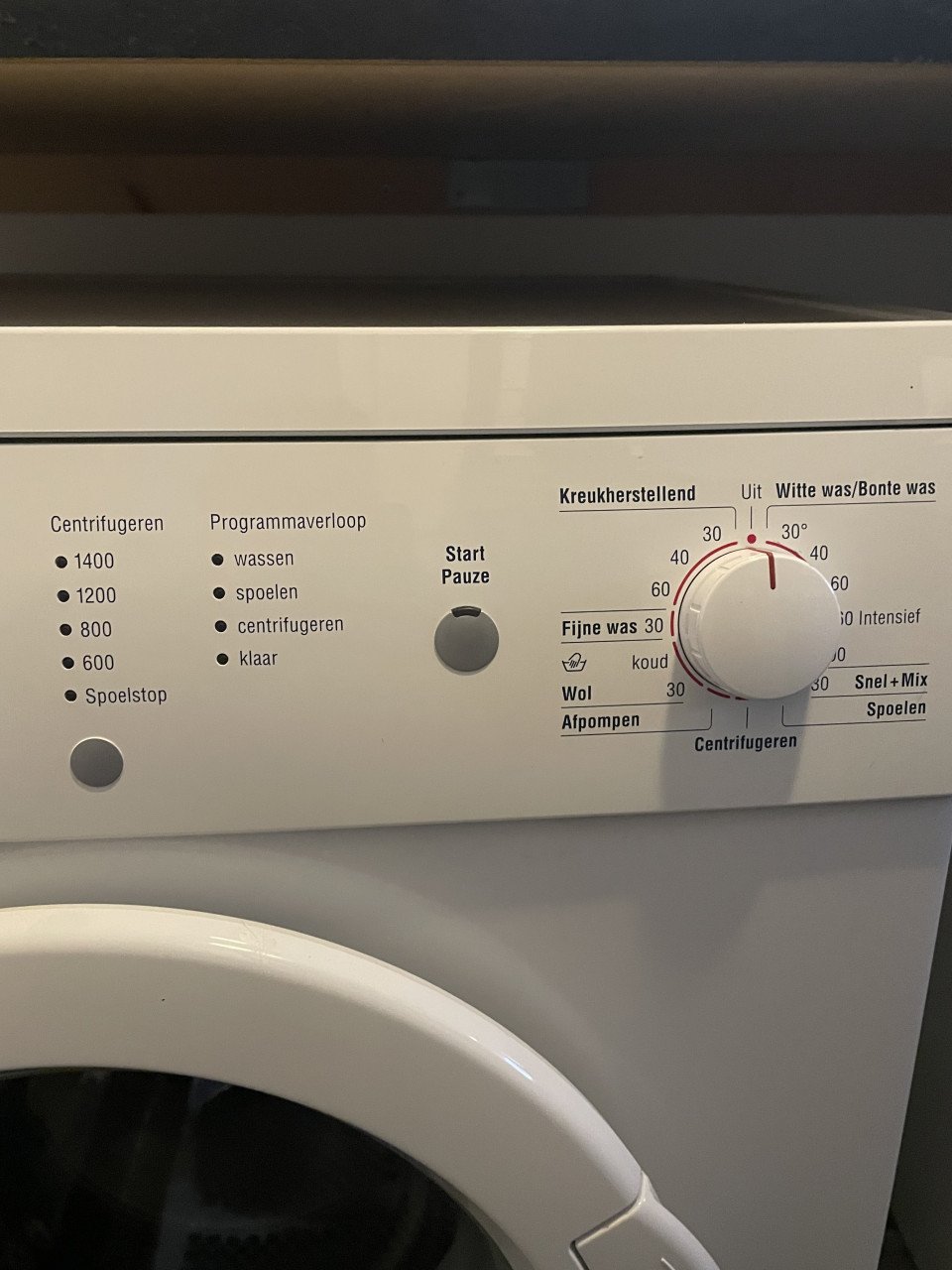 Wasmachine (15 jaar oud, werkend)