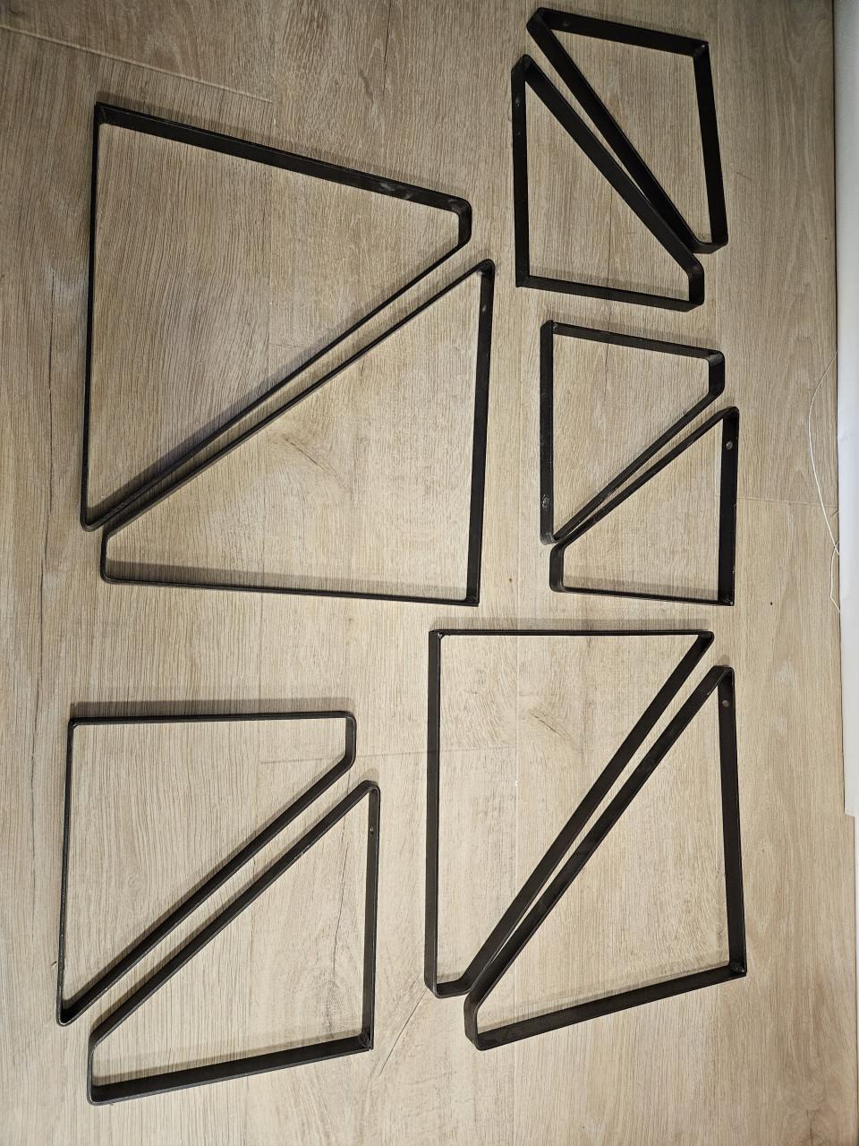 Industriële wandrek en planken houders