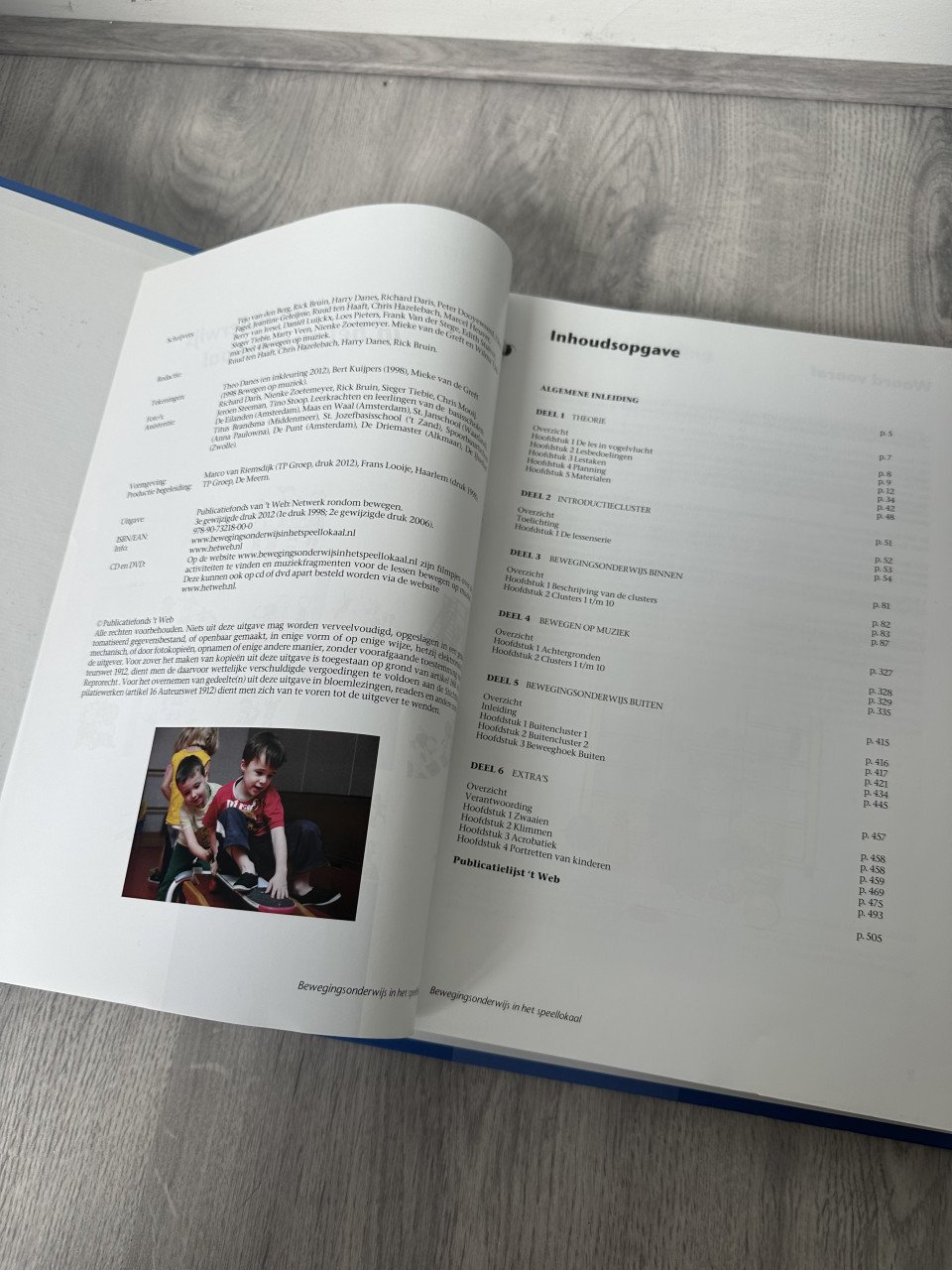 Bewegingsonderwijs in het speellokaal