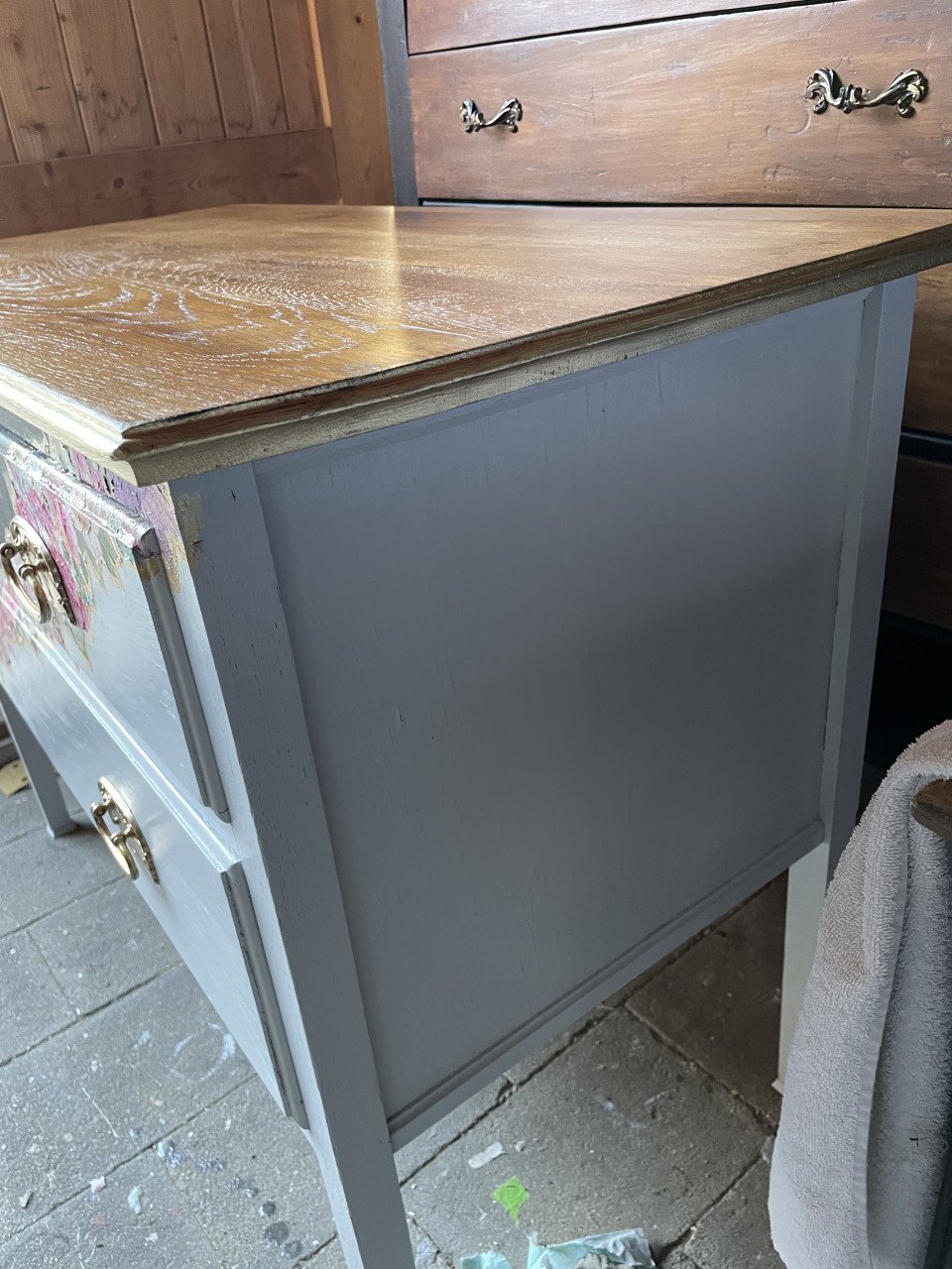Unieke vintage Ladekast