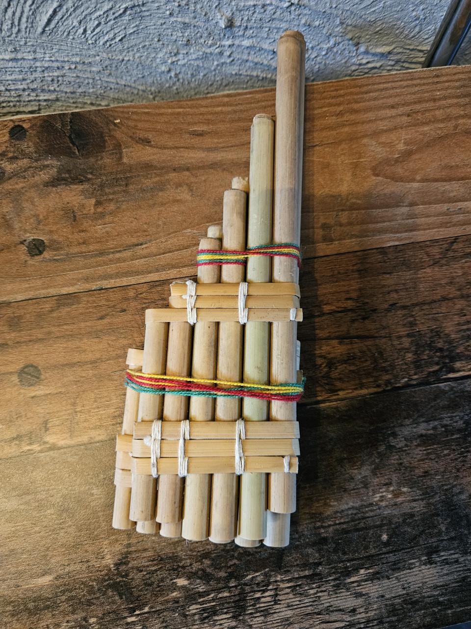 Mooi Bamboe Panfluit - Handgemaakt Muziekinstrument