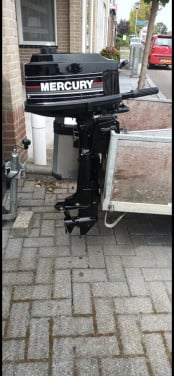 Te koop,  Mercury 4PK 2Takt kortstaart buitenboordmotor