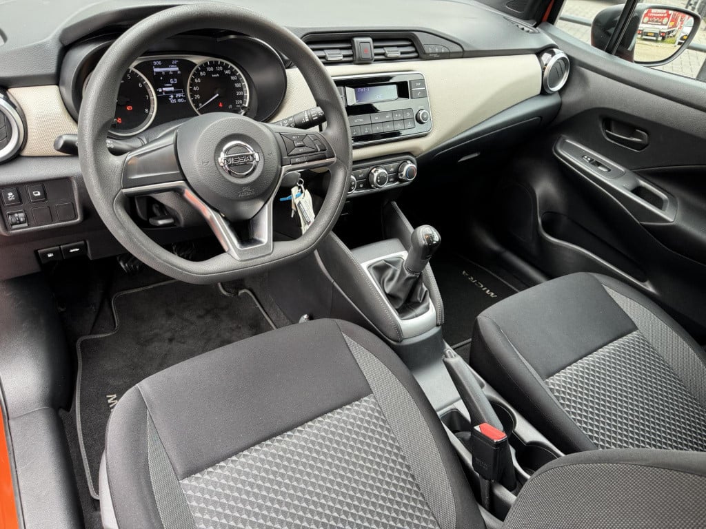 Nissan Micra 1.0l visia+ | airconditioning | 16'' velgen | park. sensor | b
