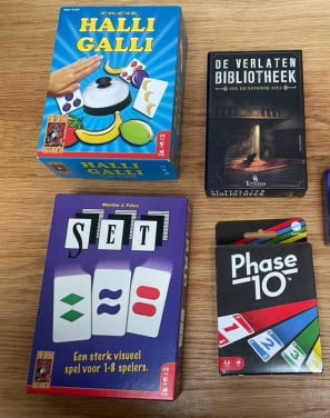Diverse soorten spelletjes