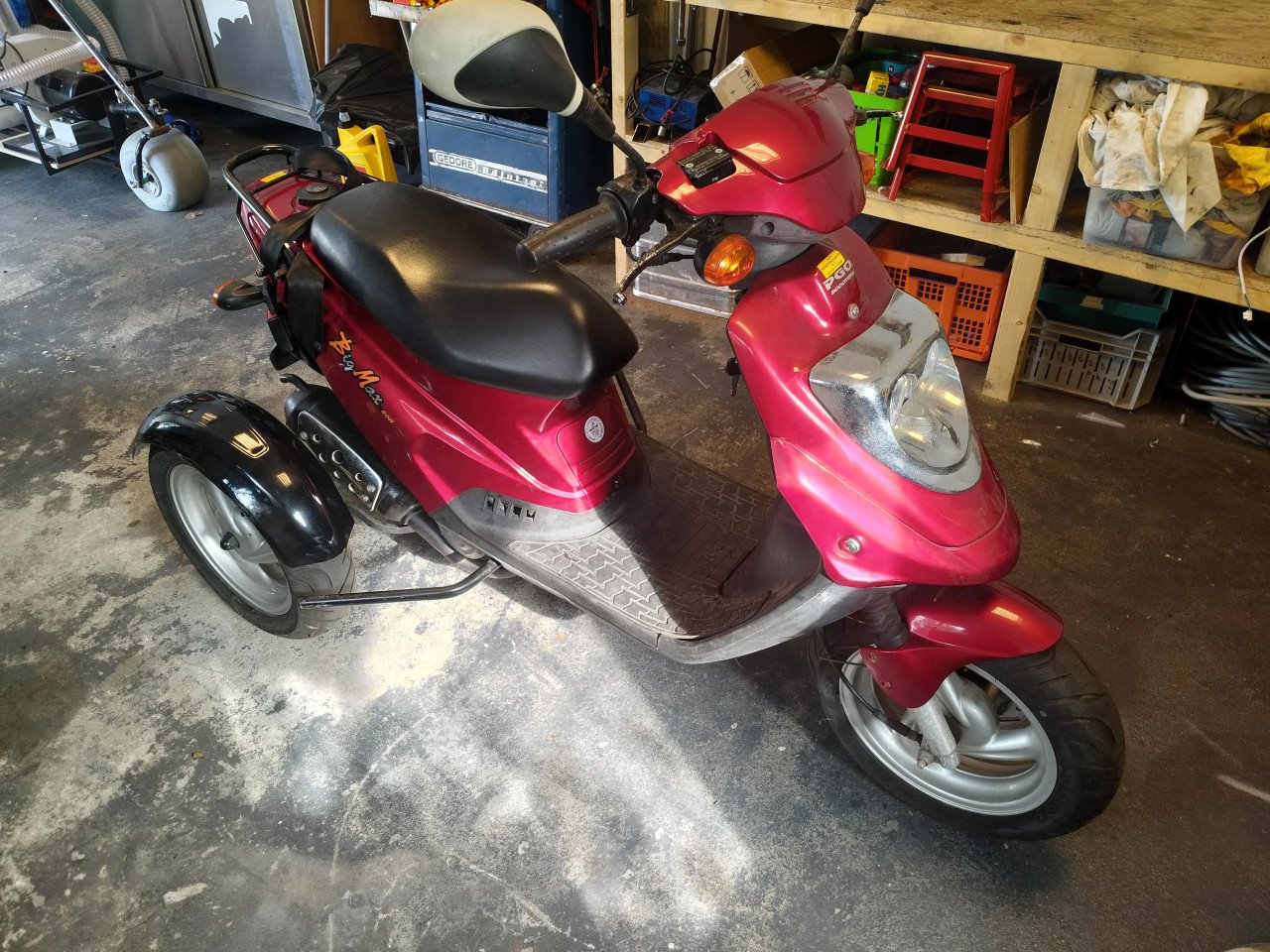Pgo max 50 driewieler scooter
