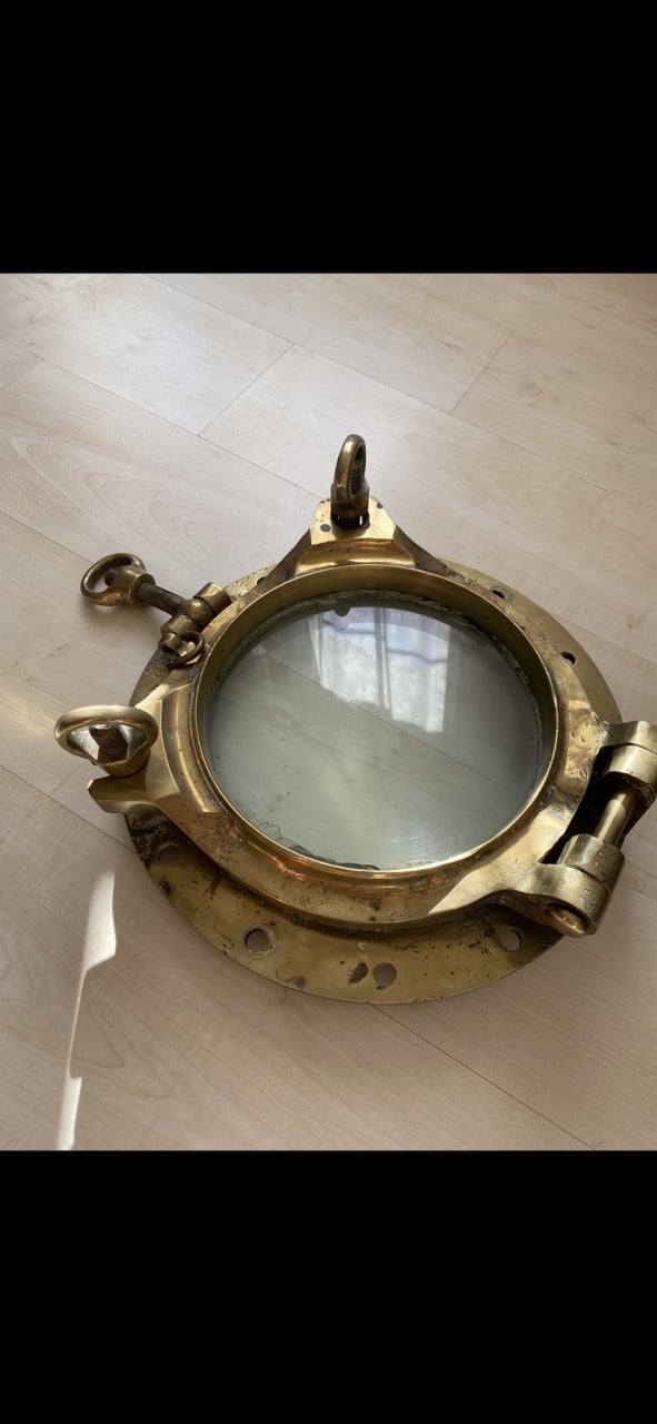 Patrijspoort messing (20kg)