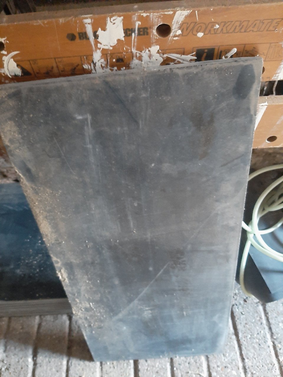 Hardsteen platen en twee dorpels