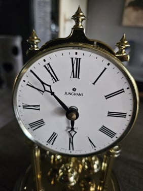 Prachtige duitse Junghans westminster stolpklok in zeer nette staat....