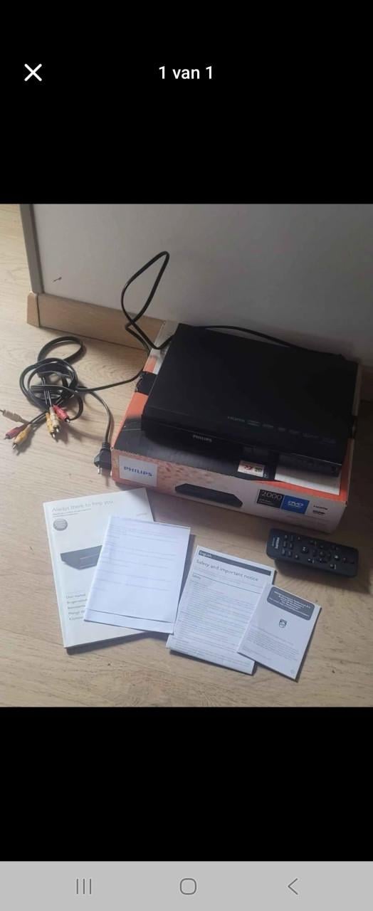 Philips dvd speler