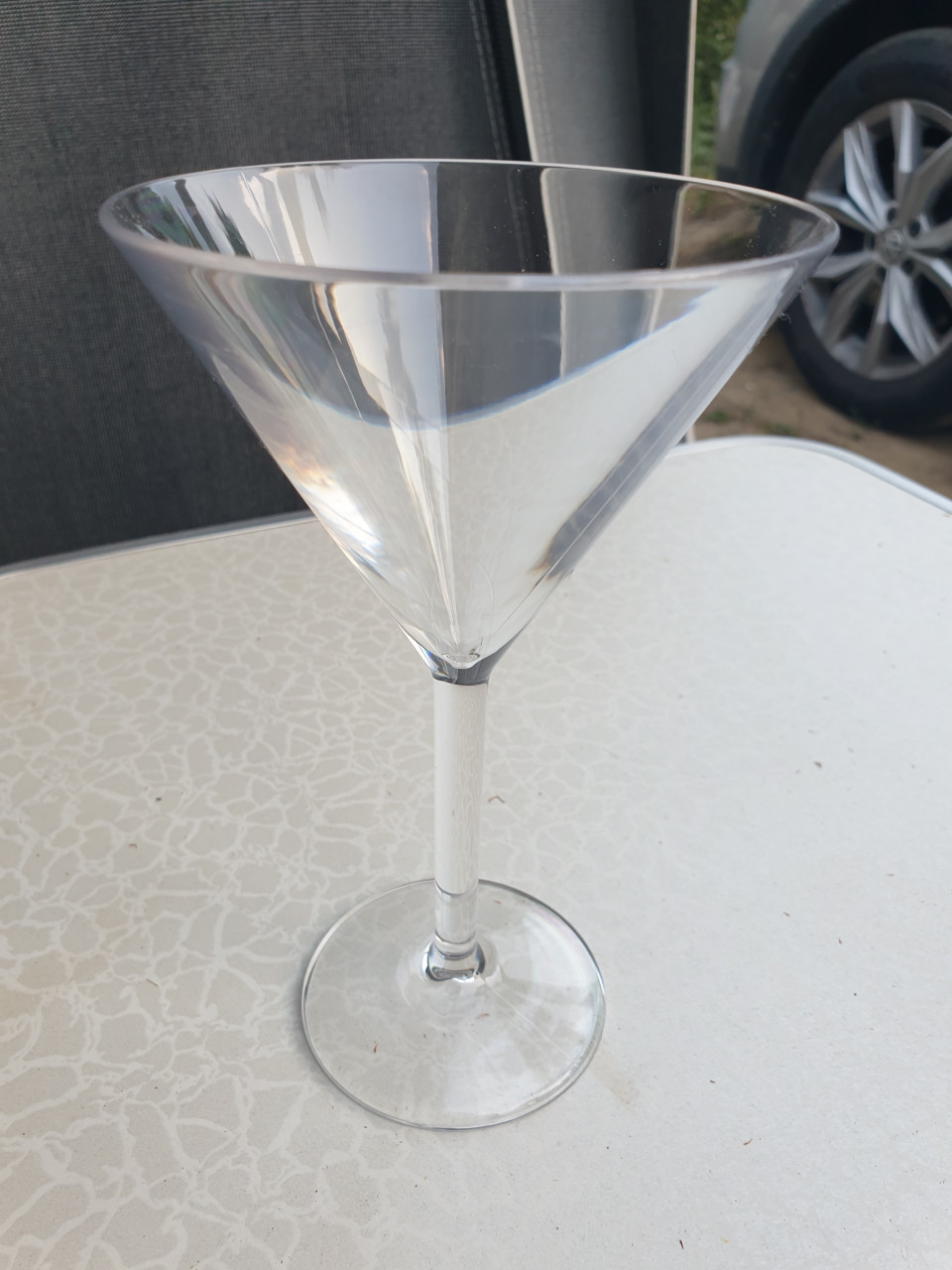 Martini glas kunststof